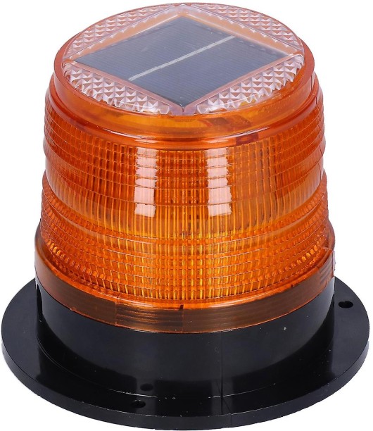 Generic Solar Magnetic LED Strobe Warning Safety Flashing Light Bulb Emergency Light
