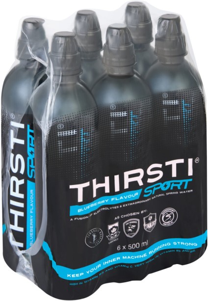 Thirsti A Fusion Of Electrolytes & Extraordinary Natural Spring Water Sports Drink