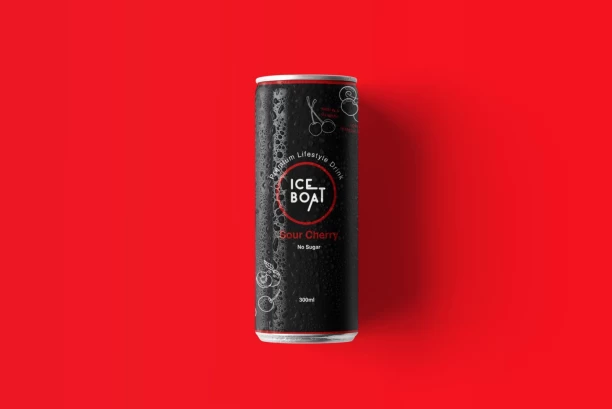 iceboat Sour Cherry Energy Drink