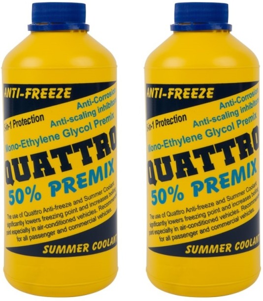 Quattro Anti-Freeze Summer Coolant Engine Oil Additive