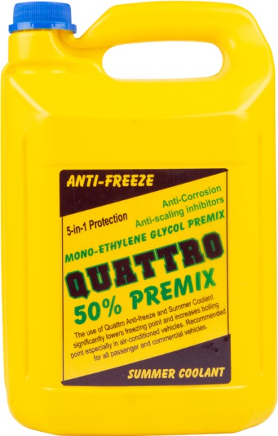 Quattro Anti-Freeze Summer Coolant Engine Oil Additive
