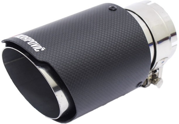 Shoppbox Akrapovic Exhaust Tip Engine Block Stainless Steel