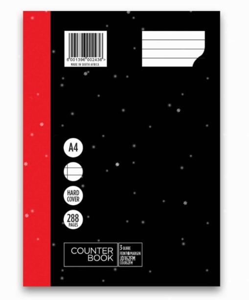 Croxley Counter Book 1 Quire A4 288 Pages Examination Pad
