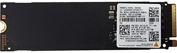 Samsung HYNIX PM991A 256 GB External Solid State Drive (SSD)