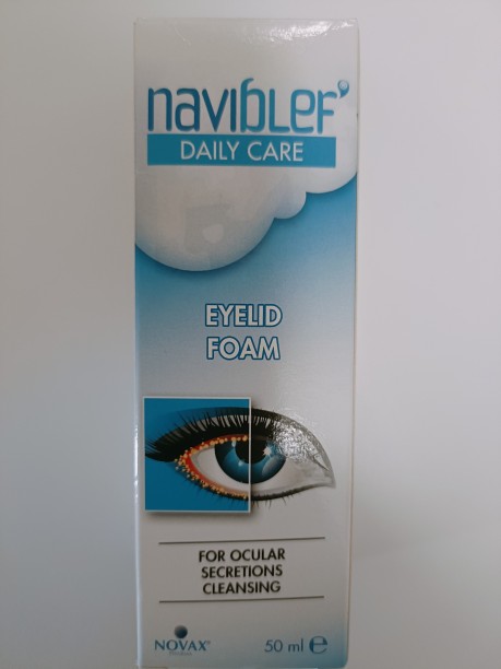 Naviblef eyelid foam Eye Drops