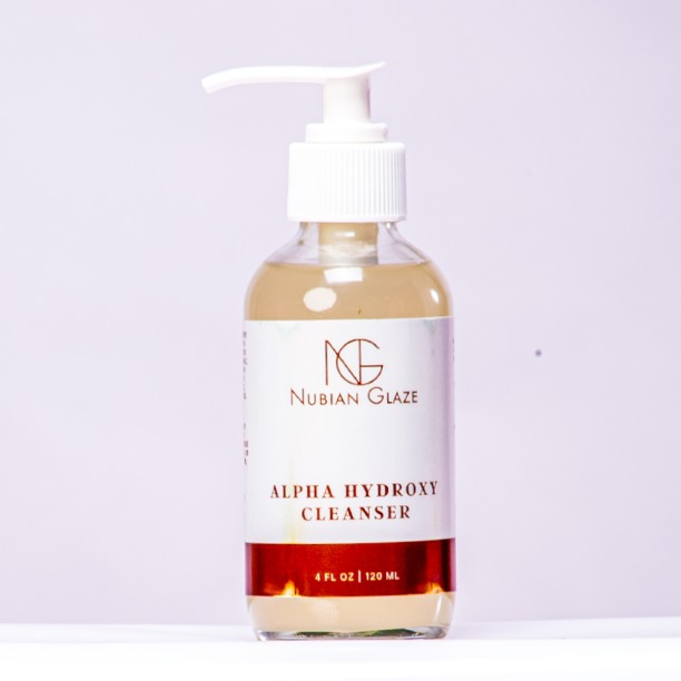 Nubian Glaze Alpha Hydroxy Cleanser Face Wash