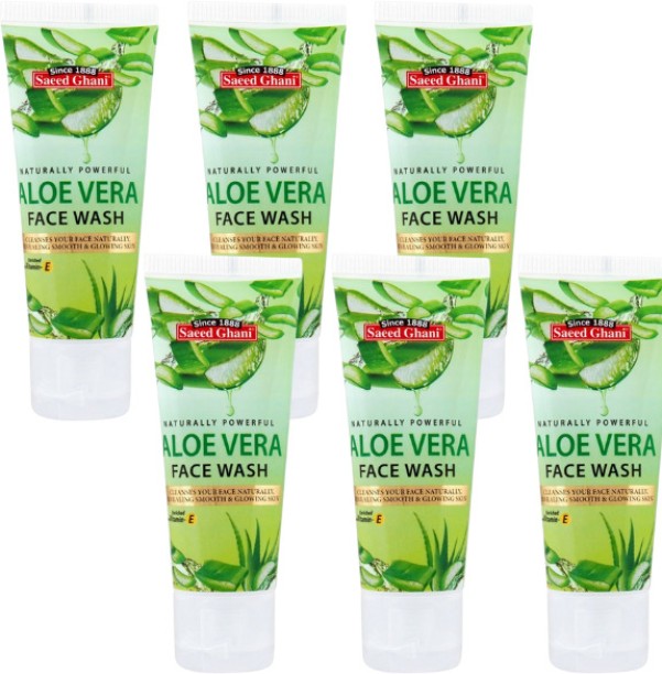 Saeed Ghani Aloe Vera Gel pack 6 Face Wash