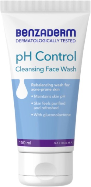 Benzaderm PH Control Cleansing Wash 150ml Face Wash