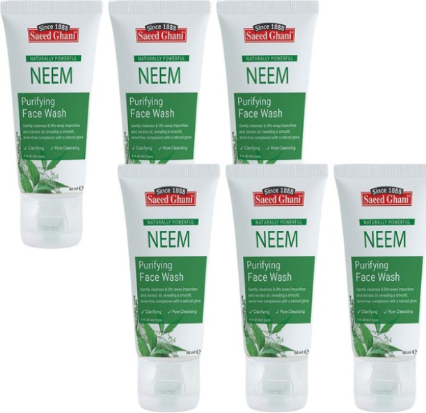 Saeed Ghani Neem Purifying Pack 6 Face Wash