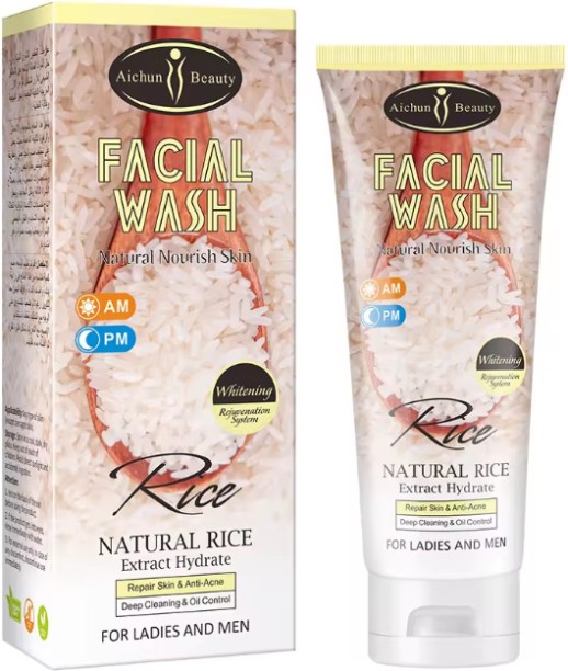 Aichun Beauty Rice Facial Cleanser-100ml Face Wash