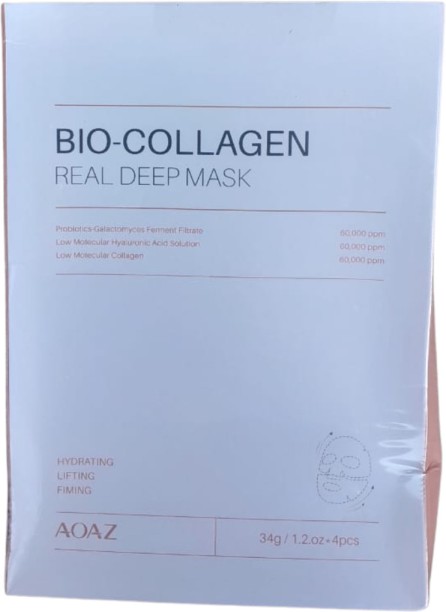AOAZ Bio-Collagen Real Deep Mask Facial Wet Tissue