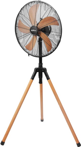 ALVA 40cm Tripod Fan l 3 speed, Adjustable height, 50W, 1.35m Tall A Oscillation Control Pedestal Fan