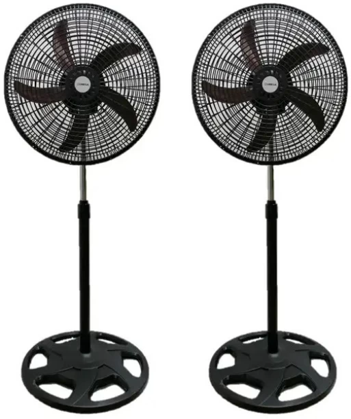 Goods for all Omega set of two 18 inch A+ 22 mm Floor Fan