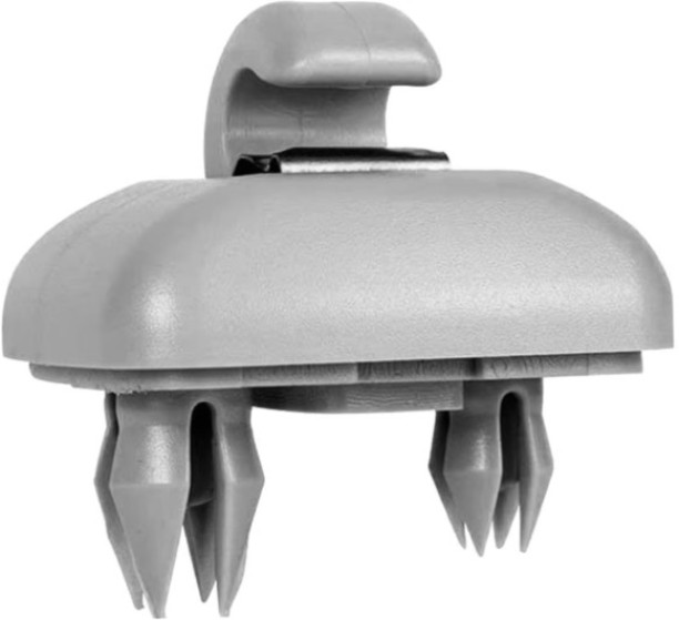 Tuochi Auto Sun Visor Clip Hook Bracket Hanger replacement for Audi A1 A3 A4 A5 Q3 Q5(8E0 857 562)A7 B6 B7 B8 S4 S5 Fastener