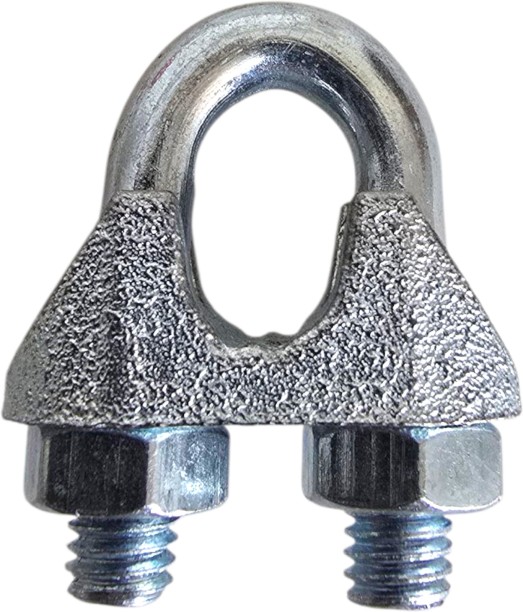 NT TOOLS (10 Pcs) Wire Rope Clamps 8mm Fastener