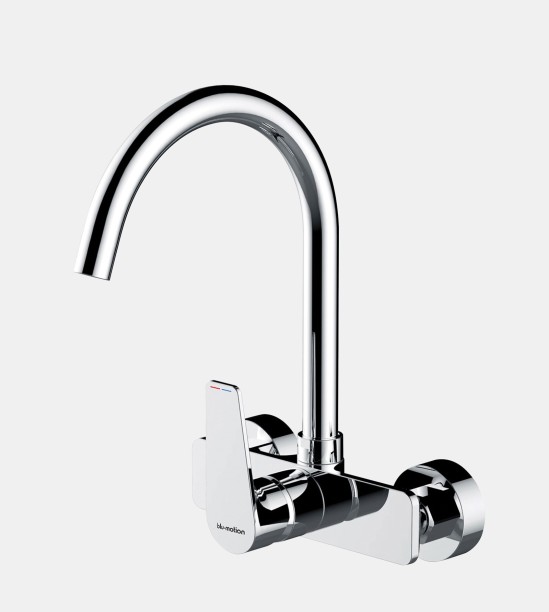 BLU-MOTION SINK MIXER WALL TYPE Faucet Mount