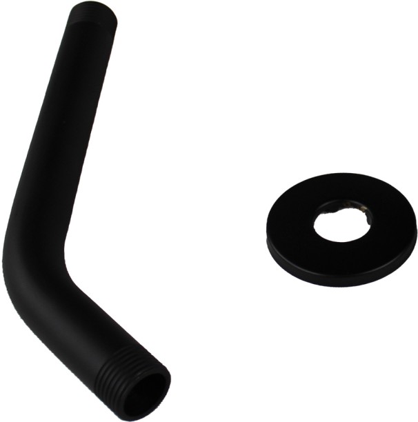 LMA 16cm Wall-Mounted Round Shower Arm with Flange Faucet Arm