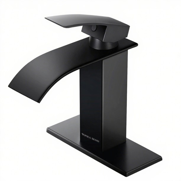 Topika Black Bathroom Faucets, Modern Sink Faucet & Basin Mixer Tap Health  Faucet