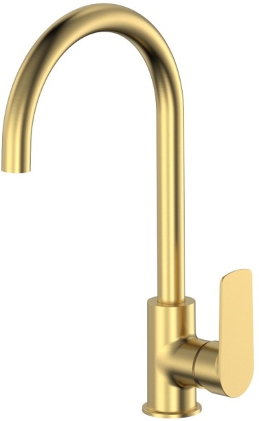 Cobra Seine Pillar Type Brushed Gold Sink Mixer Faucet