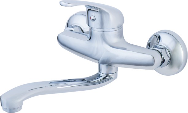 Relish Wall Type Single Lever Sink Mixer Faucet