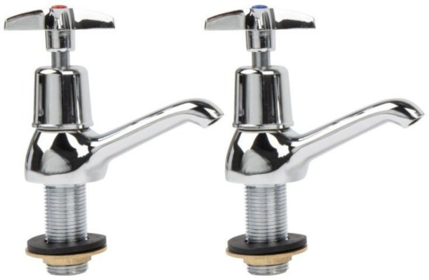 Goodace Pillar Import Tap - 1/2 Inches (2 Pack) Pillar Tap Faucet