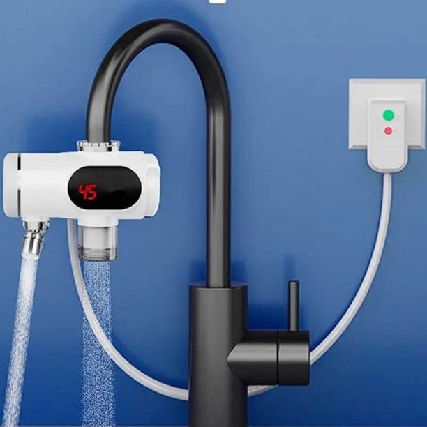 MTL Immediate Hot Electric Water Heater Tape ZSW-D04 Instant Heating Faucet with Temperature Display Basin Mixer Faucet