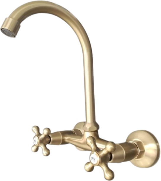 Kessler Victorian Brushed Gold BG-1810 Sink Mixer Faucet