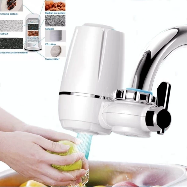 joburgdeals 7 Layer Protective Water Filtration System Faucet Head Kitchen Mixer Faucet