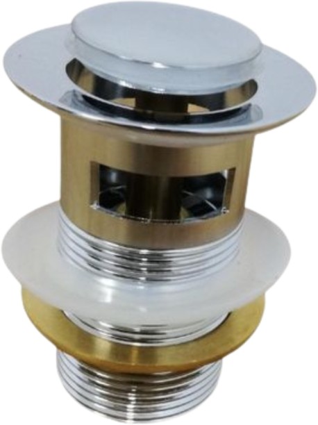 P.PIPER Brass Slot Basin Popper Waste 32mm Flush Valve Faucet