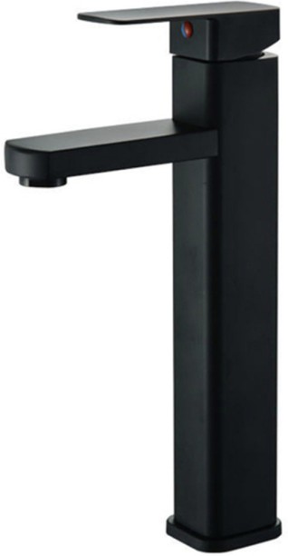 Ace Square Black Basin Waterfall Mixer Faucet