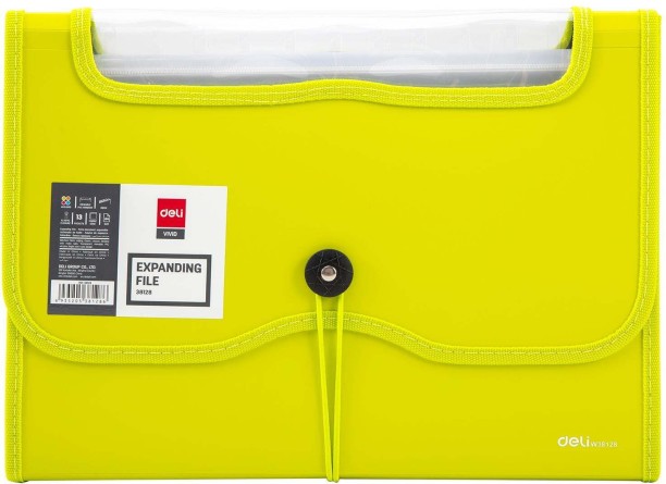 DELI Plastic Expanding File