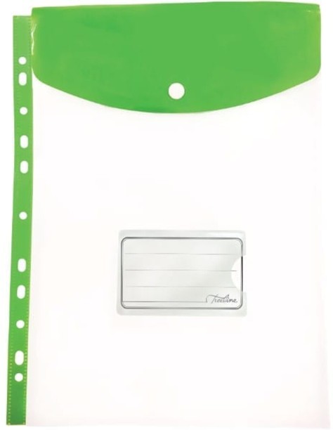 BSC TREELINE CARRY FOLDER PVC Punched Top Load (Packs of 10)