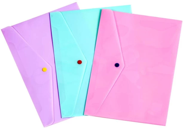 Pen + Gear Plastic Envelope File Folder