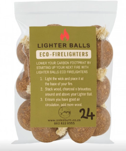 Sales Barn Lighter Balls Firelighters 24's Wax-based Firelighter
