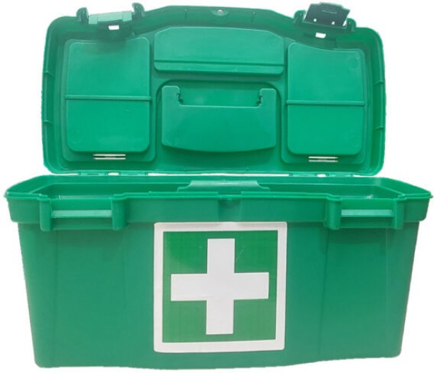Firstaider Regulation 3 First Aid Kit in Large Maji Plastic Box First Aid Kit