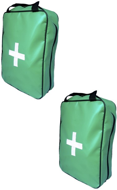 Firstaider (X2) Regulation 3 (PVC Heavy Duty) Grab Bag First Aid Kit