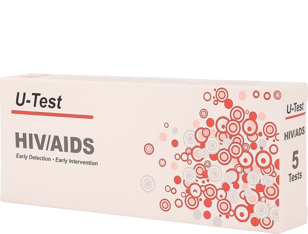 U-TEST HIV / AIDS RAPID TESTS (5s) First Aid Kit