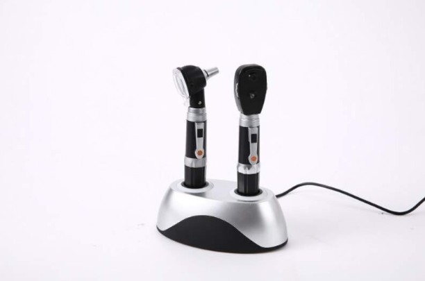 Better Buys Diagnostic set Otoscope & Ophthalmoscope Desk Set – Rechargeable First Aid Kit