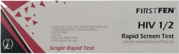 Firstfen HIV 1/2 Test First Aid Kit