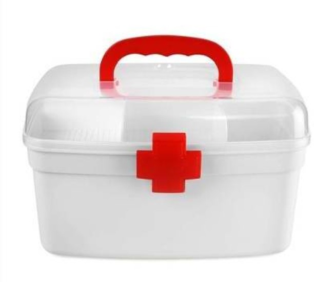 3Clicks Empty First Aid Box First Aid Kit