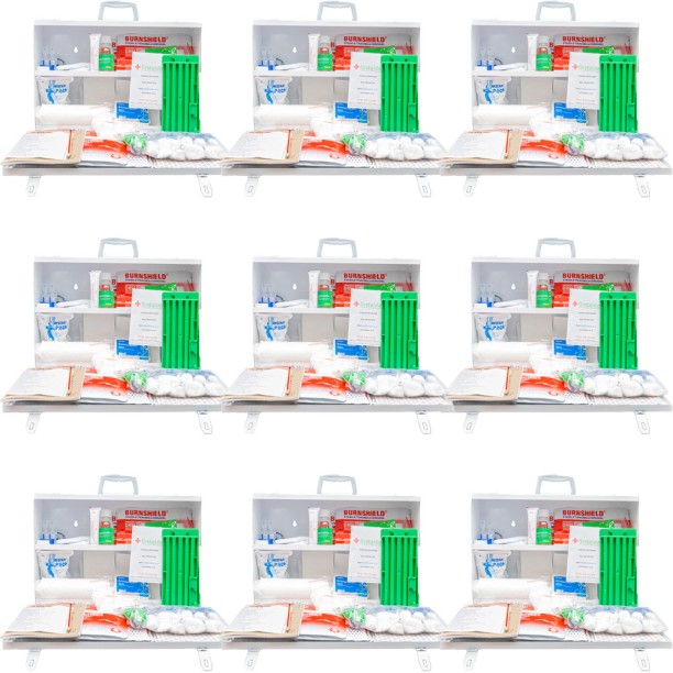 Firstaider (X10) Office Regulation 3 (In Metal Box) First Aid Kit