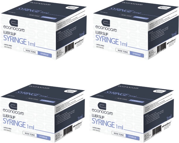 MX S01-B Syringe 1ml Luer Slip First Aid Kit