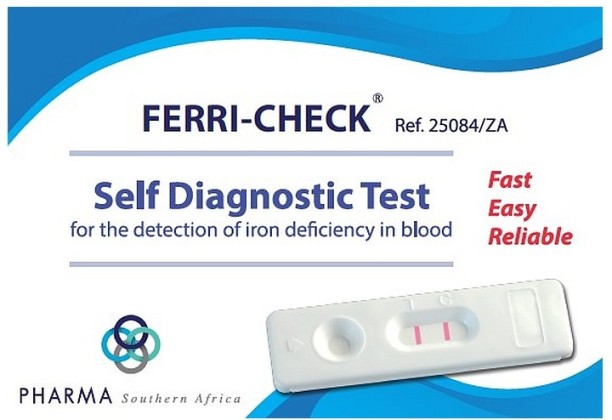 PHARMA Southern Africa FERRI-CHECK - Self Diagnostic Test First Aid Kit