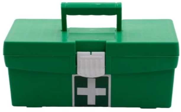 Firstaider Regulation 3 -Inside Budget Plastic Box First Aid Kit
