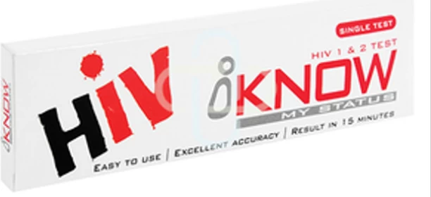 IKNOW HIV SINGLE TEST KIT 1 First Aid Kit