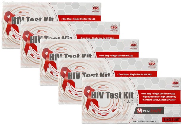 Firstaider (X5) H.I.V Compact Test KIT First Aid Kit