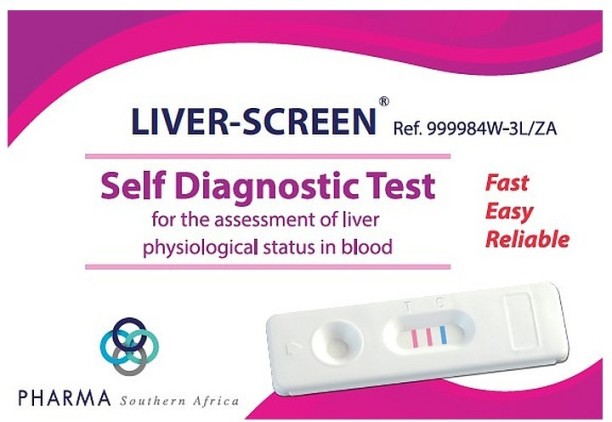 PHARMA Southern Africa LIVER-SCREEN - Self Diagnostic Test First Aid Kit