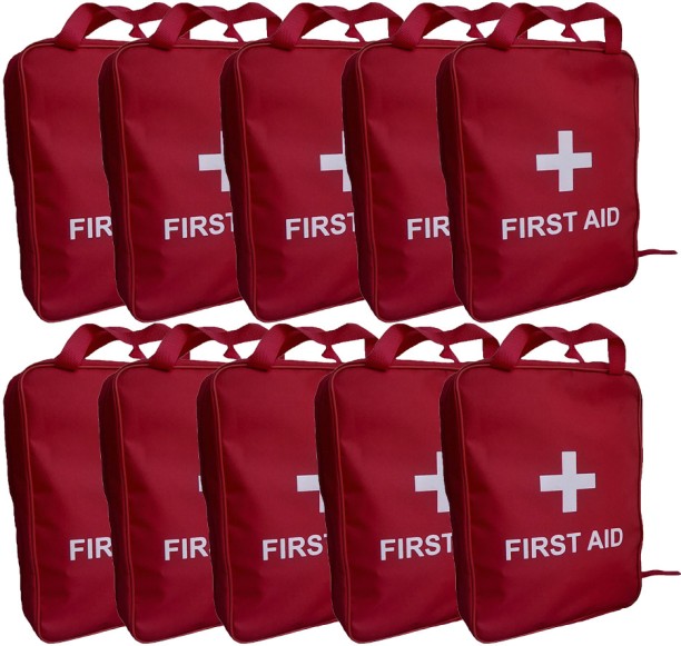 Firstaider (10X)Regulation 7 (Back Strap) Grab bag First Aid Kit