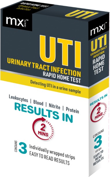 MX MX86316 Urinary Tract Infection Test - 3 strips per box First Aid Kit