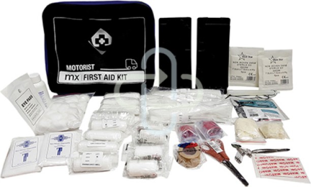 FA KIT MOTORIST + CONTENT MX 1 Motorist First Aid Kit First Aid Kit
